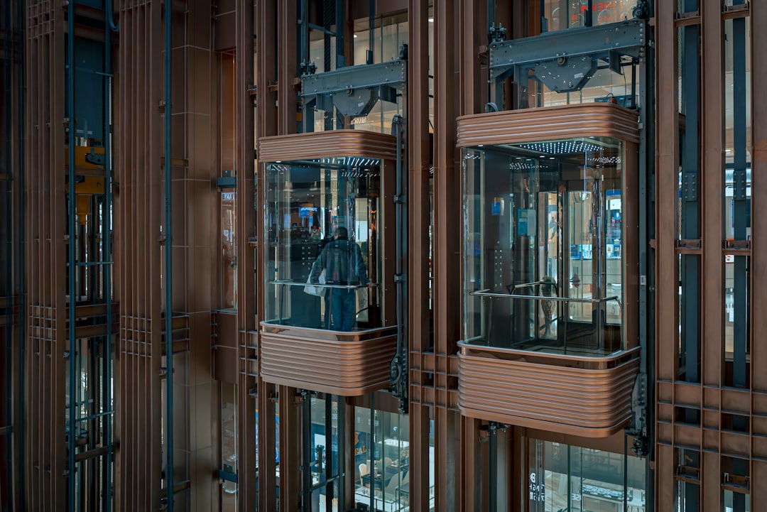 a tall building with a clock inside of it